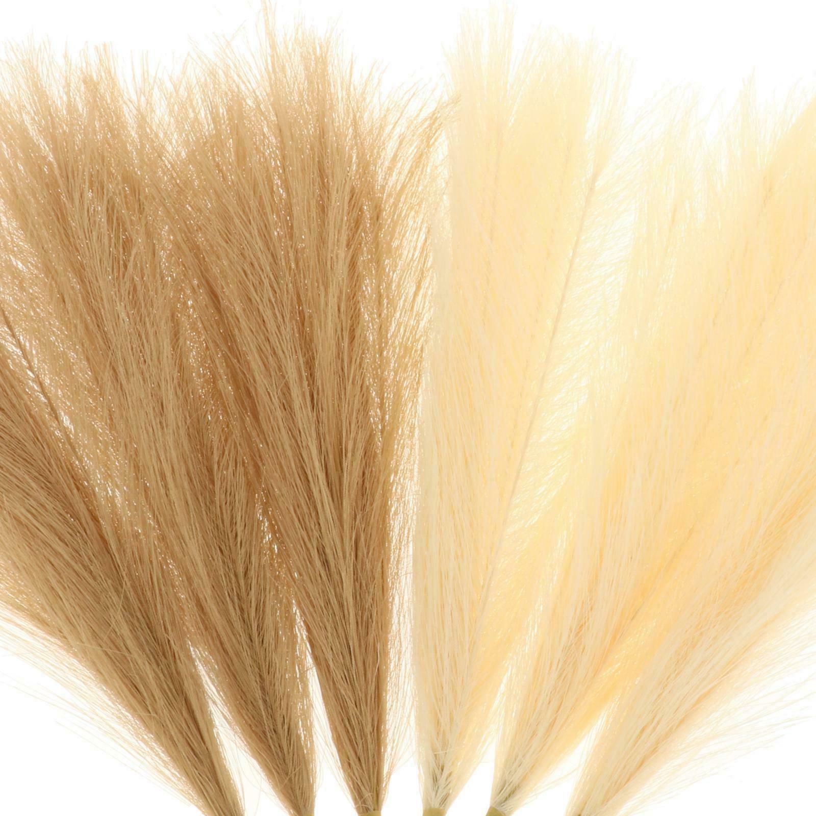 6Pcs Artificial Pampas Grass Decor Reed Decor Bouquet Living Room Home Decor