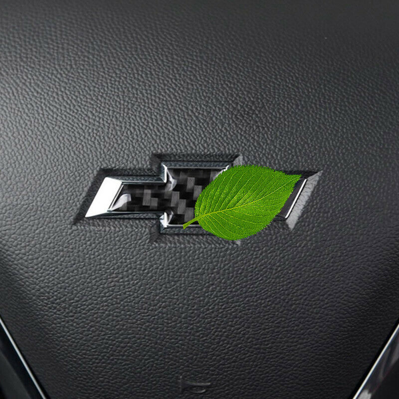 For 2016-2019 Chevrolet Malibu Real Carbon fiber Steering Wheel Frame Cover Trim