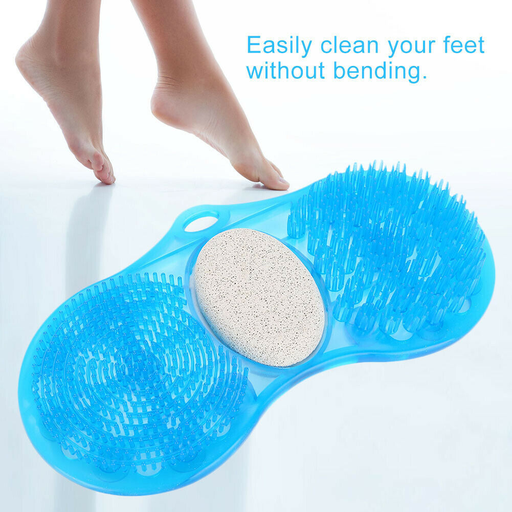 Bath Shower Mat Feet Massager Non Slip Foot Massage Pad Bathroom Mats Anti Slip