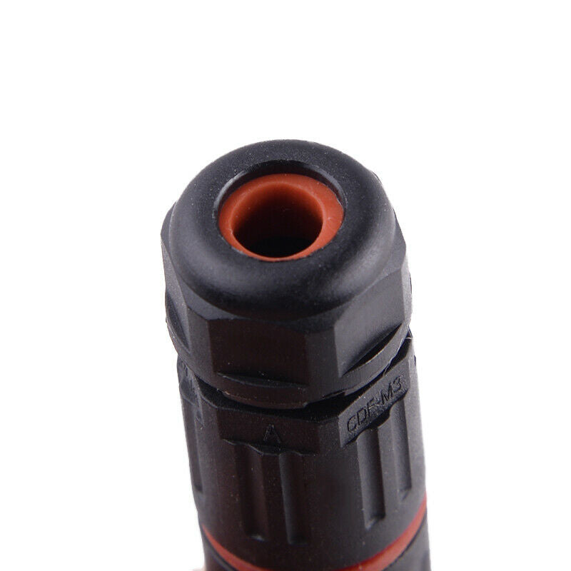 10x 3 Pin Waterproof IP68 Junction Box Connector Electric Cable Wire Plug New