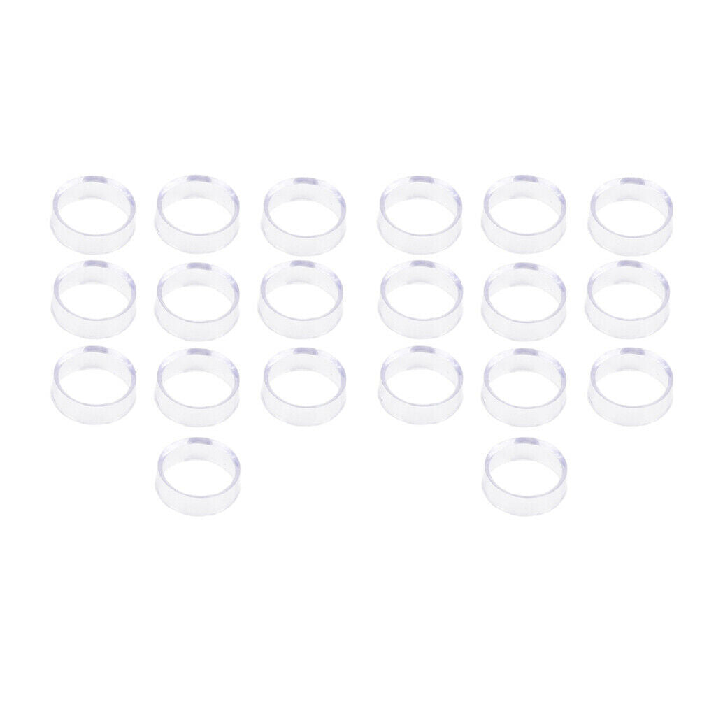 20/Set Display Stand For Crystal Ball Stone Base Support Decor 3.2mm Dia