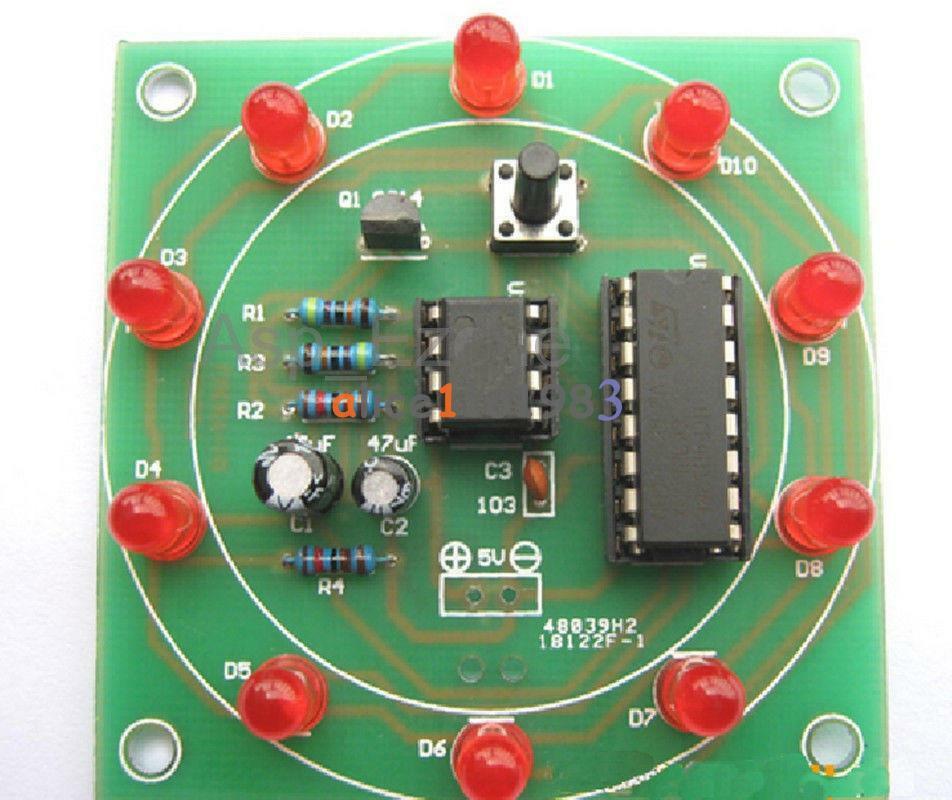 Lucky Rotary Suite Electronic DIY Kits Production Parts And Components