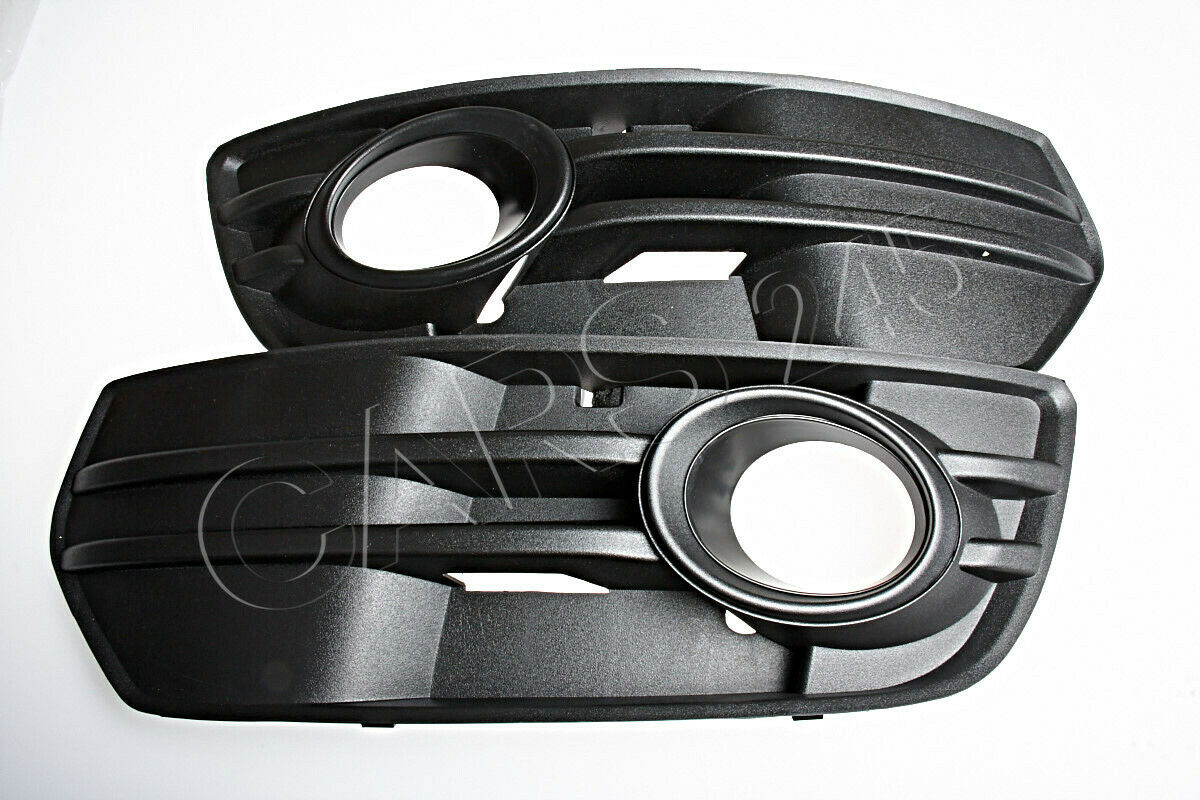 Front Fog Light Grills PAIR Fits AUDI Q5 2009-2012