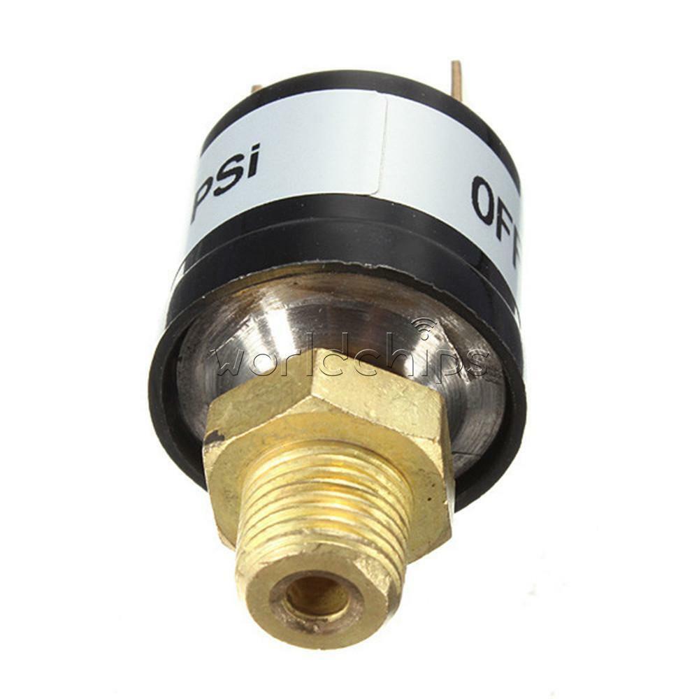 90-120 PSI Liquid Water Air Compressor Pressure Control Switch Valve 1/8-27NPT