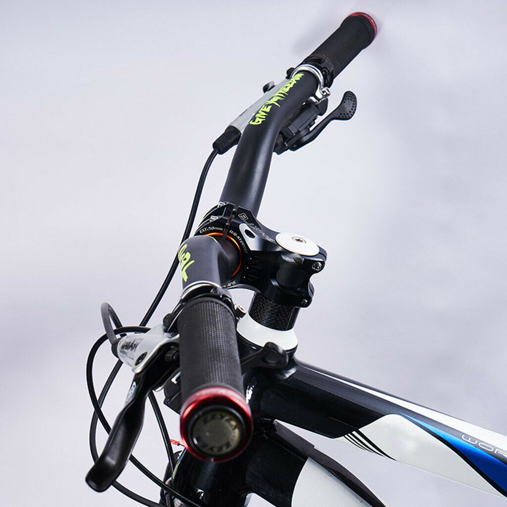 Mountain Bike Handlebar Hi-Riser Handlebar 785mm Wide Bar Black+Green