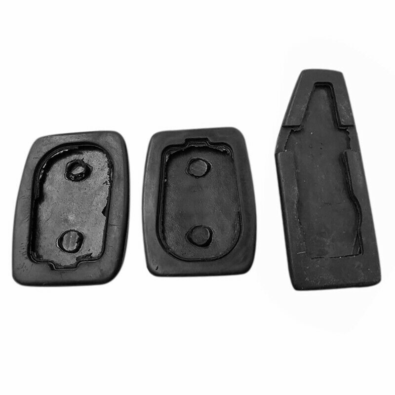 3PCS Car Accelerator Clutch Brake Pedal Rubber Pad Pedal Cover Kit for Suzuki S7