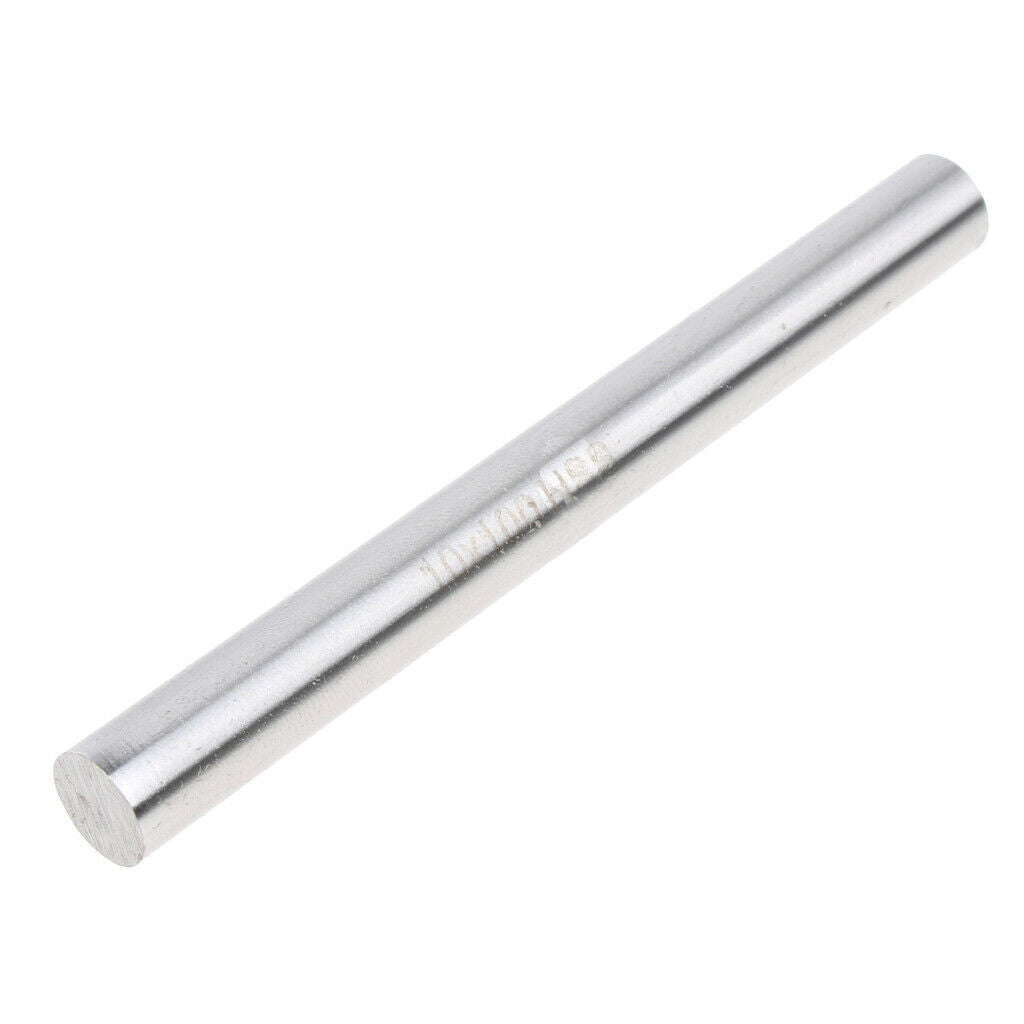 5X 10mm Dia 100mm Length HSS Round Shaft Rod Bar Lathe Tools Gray
