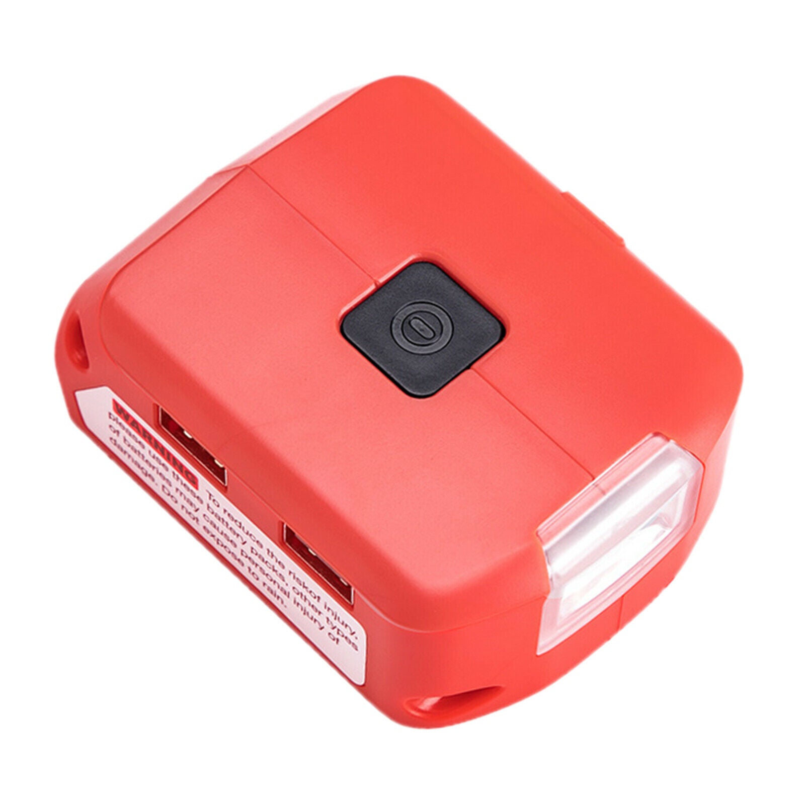 18v Power Source Adapter with LED Work Light Compatible with M18 Battery