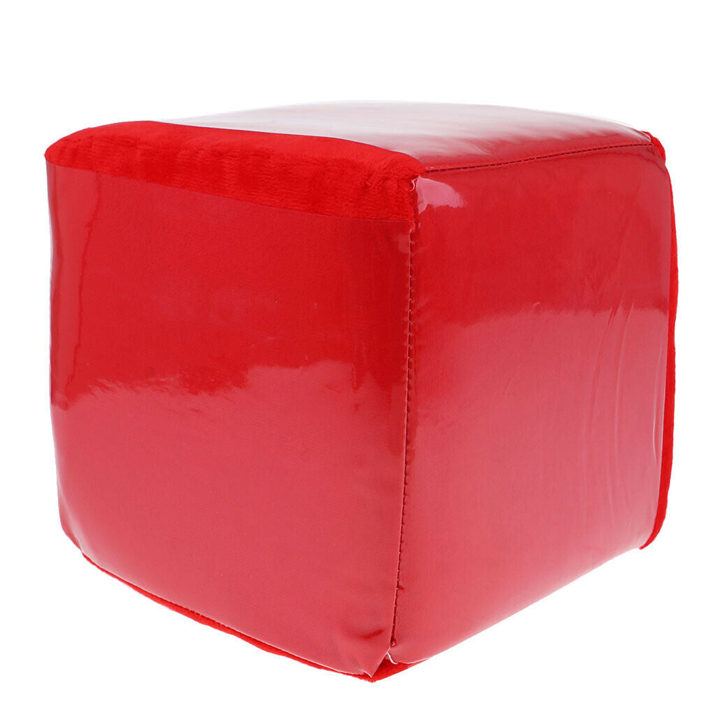 2pcs Large Plush Stuffed Dice Cubic Pillow Cushion For Kids Party Toys 20cm