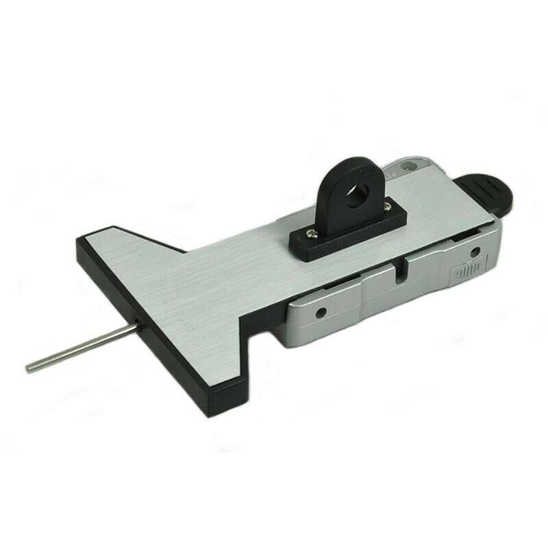 Lightweight Digital Carbon Steel Fiber Composite Depth Gauge Meter Tool 0-25mm