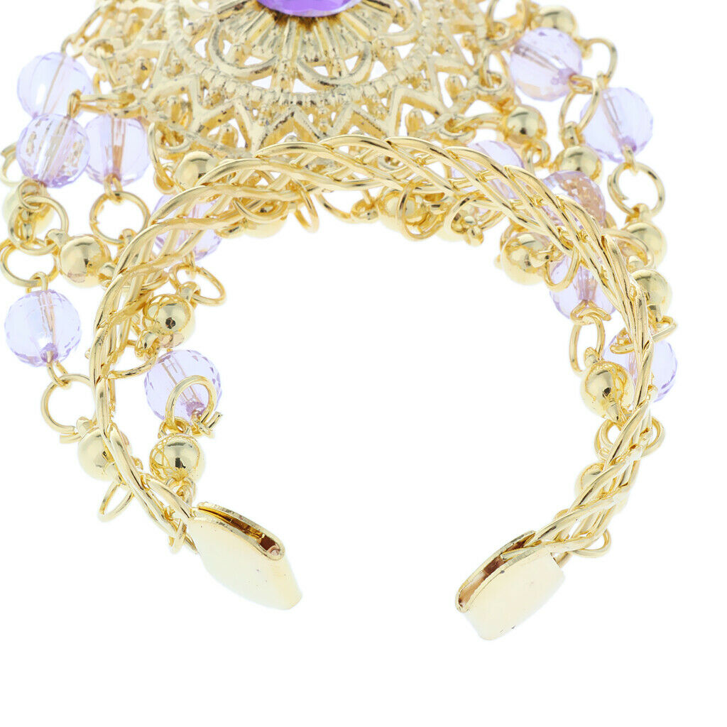 Belly Dance Slave Bracelet Chain Light Purple