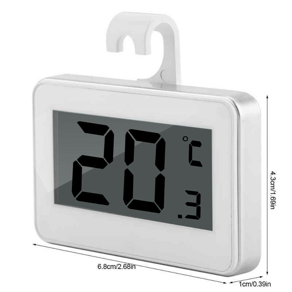 Kitchen Digital Waterproof Fridge Freezer Temperature Refrigerator Thermometer