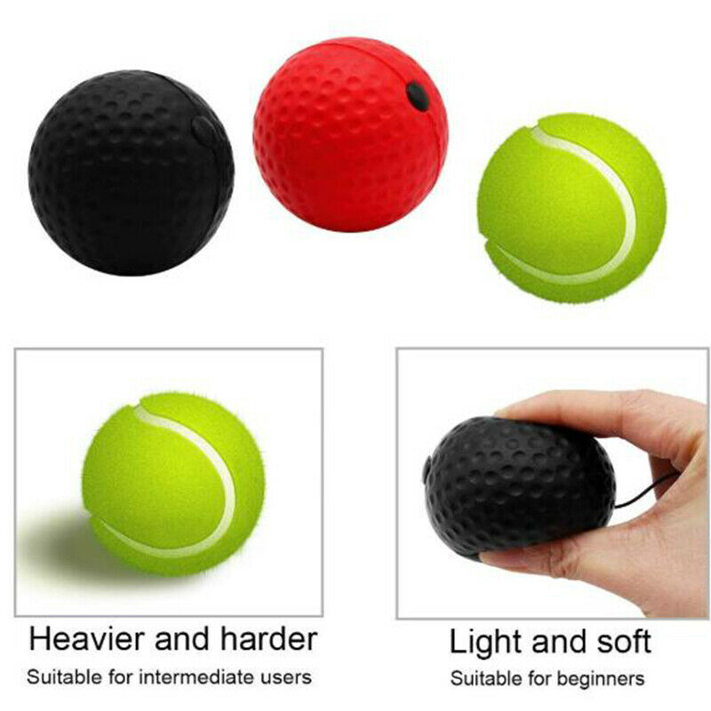 Boxing Reflex Ball Speed Sanda Boxer Raising Reaction Force Hand Eye Training Qx