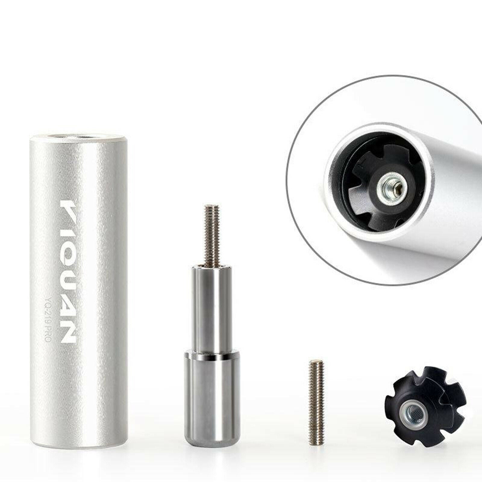 Premium Bike Headset Driver Star Nut Threadless Free 28.6mm Star Nut Setter