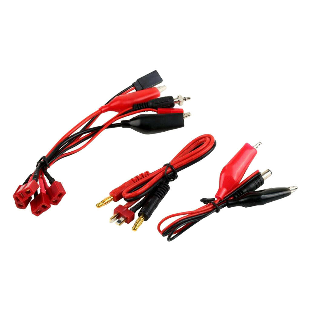 RC Connector Cable Set T Plug Banana Plug Wire Set for   B6 B6AC Charger