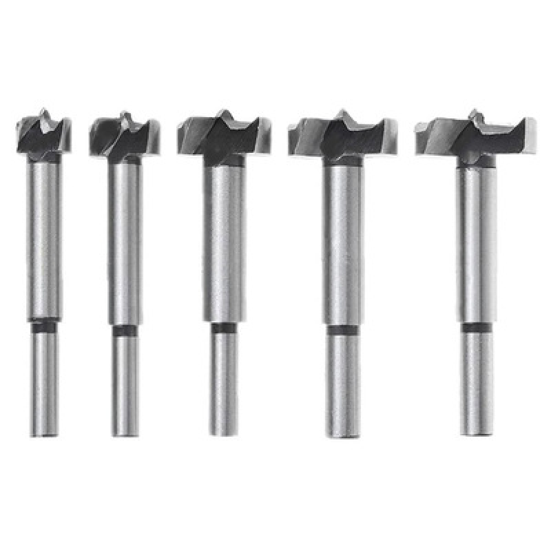 5Pcs Woodworking Tools 15-35Mm Woodworking Drill Bit Set Boring Saw Tool