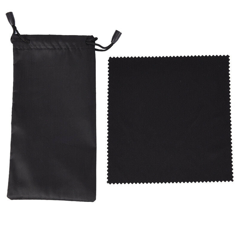 1Set Soft Glasses Pouch Cleaning Cloth Sunglasses Eyeglasses Cloth Pouch .l8