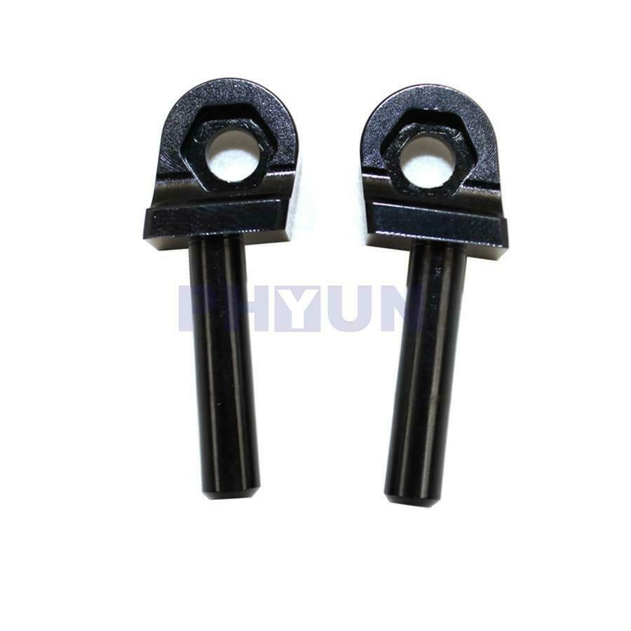 Windscreen Mounting Fixed Bolt Screw Black Steel 2pcs