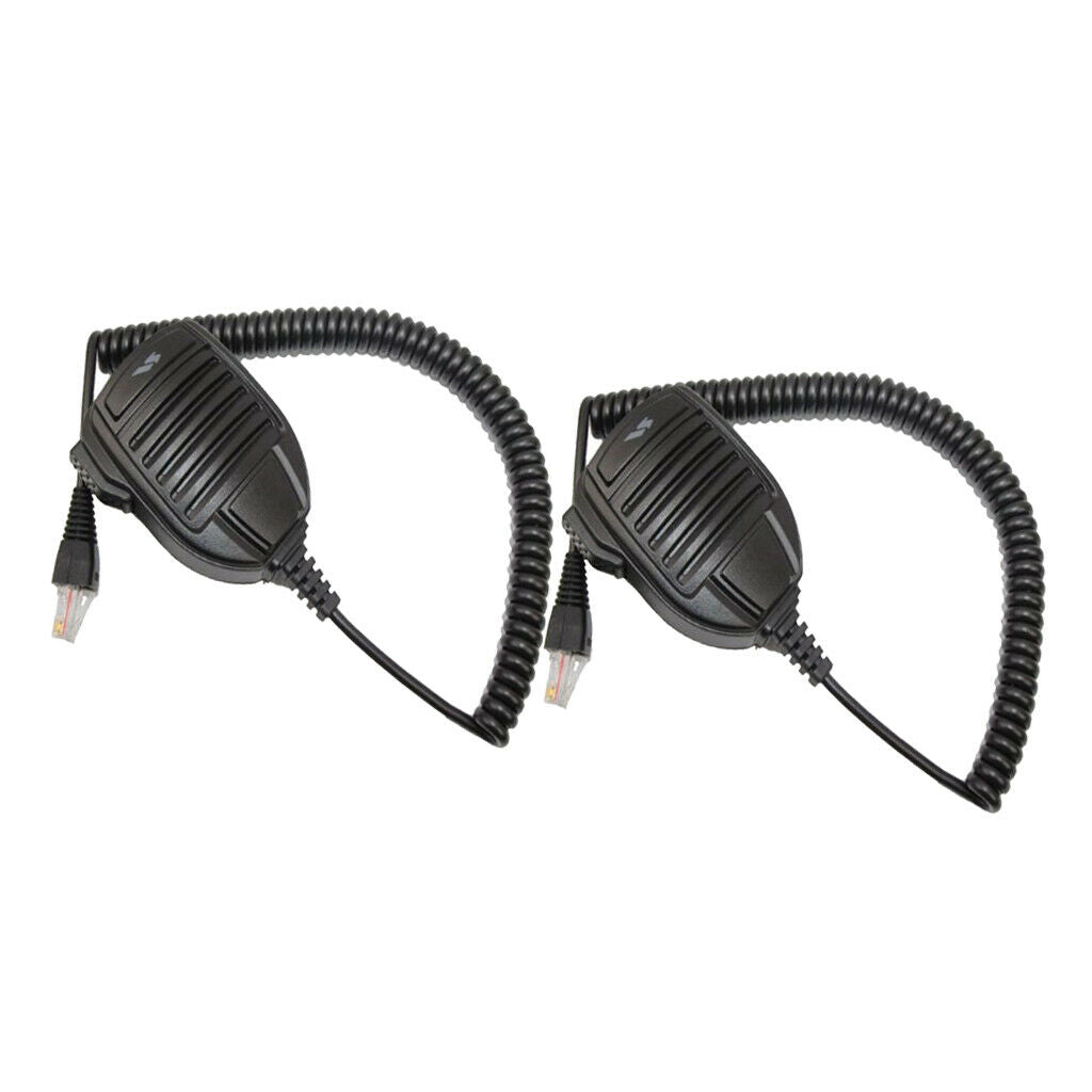 Set of 2 Remote 8 Pin Mobile Mic MH-67A8J Speaker For Vertex VX-2108 VX-2508