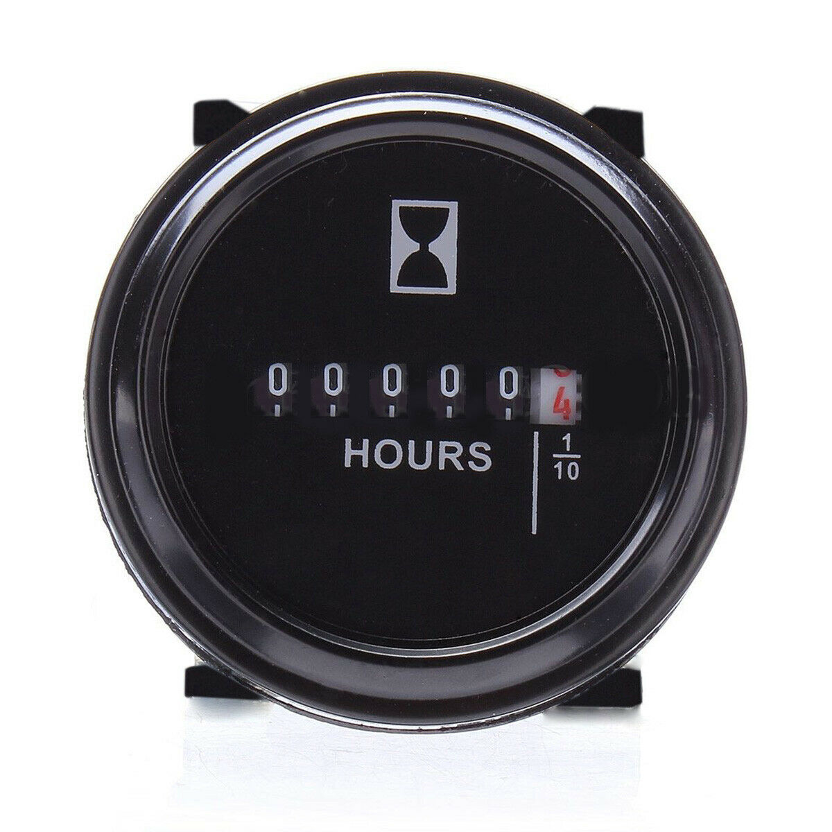 2'' Round Gauge 12V 24V 36V Waterproof Hour Meter For Marine Boat Tractor Engine