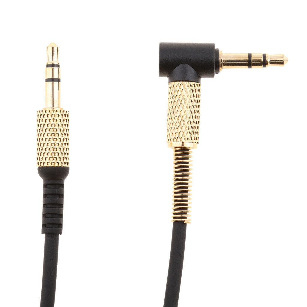 Replacement 3.5mm Plug Audio Cable with Mic Remote Control Headset Wire
