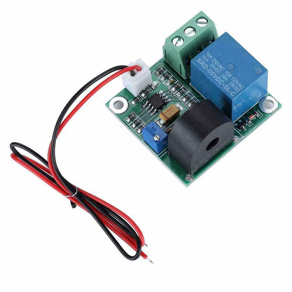 5A AC Current Detection Sensor Module Relay Adjustable Over-current Protection Z