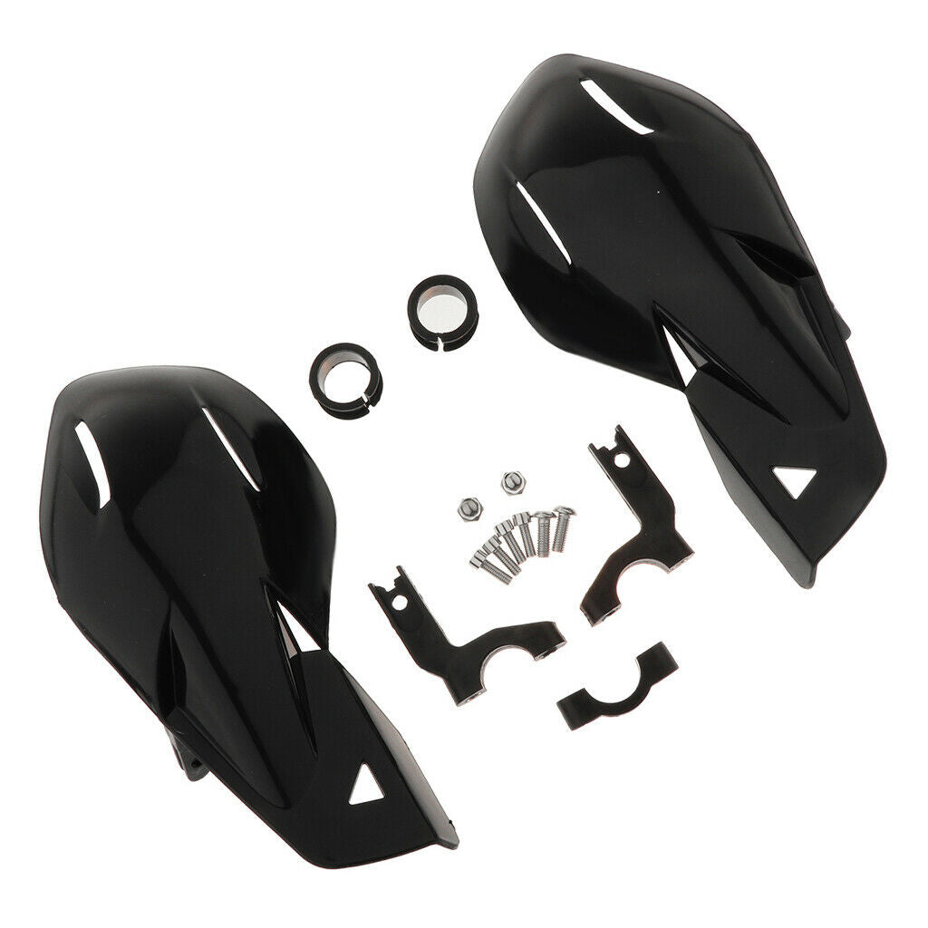 1 Pair Universal Handlebar 7/8 inch Hand Guards Handguard Windshield Wind Cold