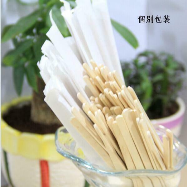 100 Pcs 140mm Disposable Wood Coffee Stirrer For Hot Cold Drink Beverage 5.5'',