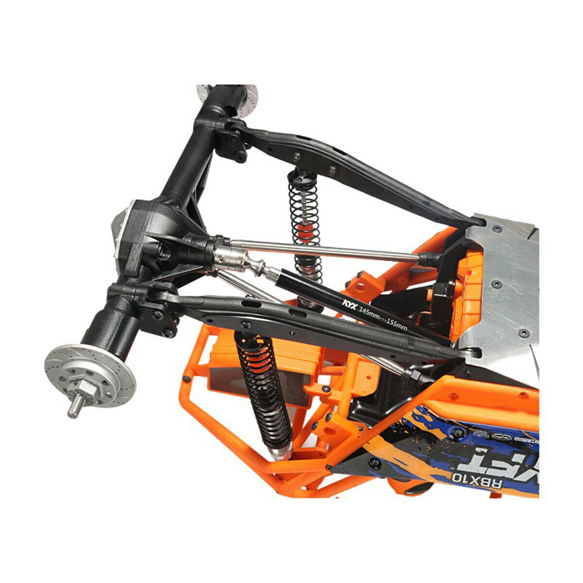 For Axial RBX10 Ryft RC Car Upgrade 1:10 KYX DIY New Front+Rear Drive Shafts Car