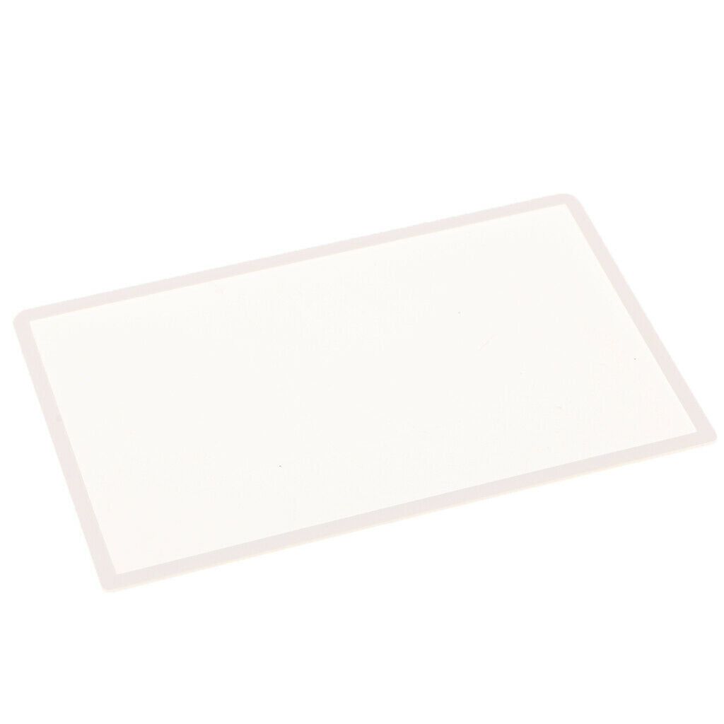 Top Screen Protector LCD Cover Lens Replacement For Nintendo 3DS XL LL White