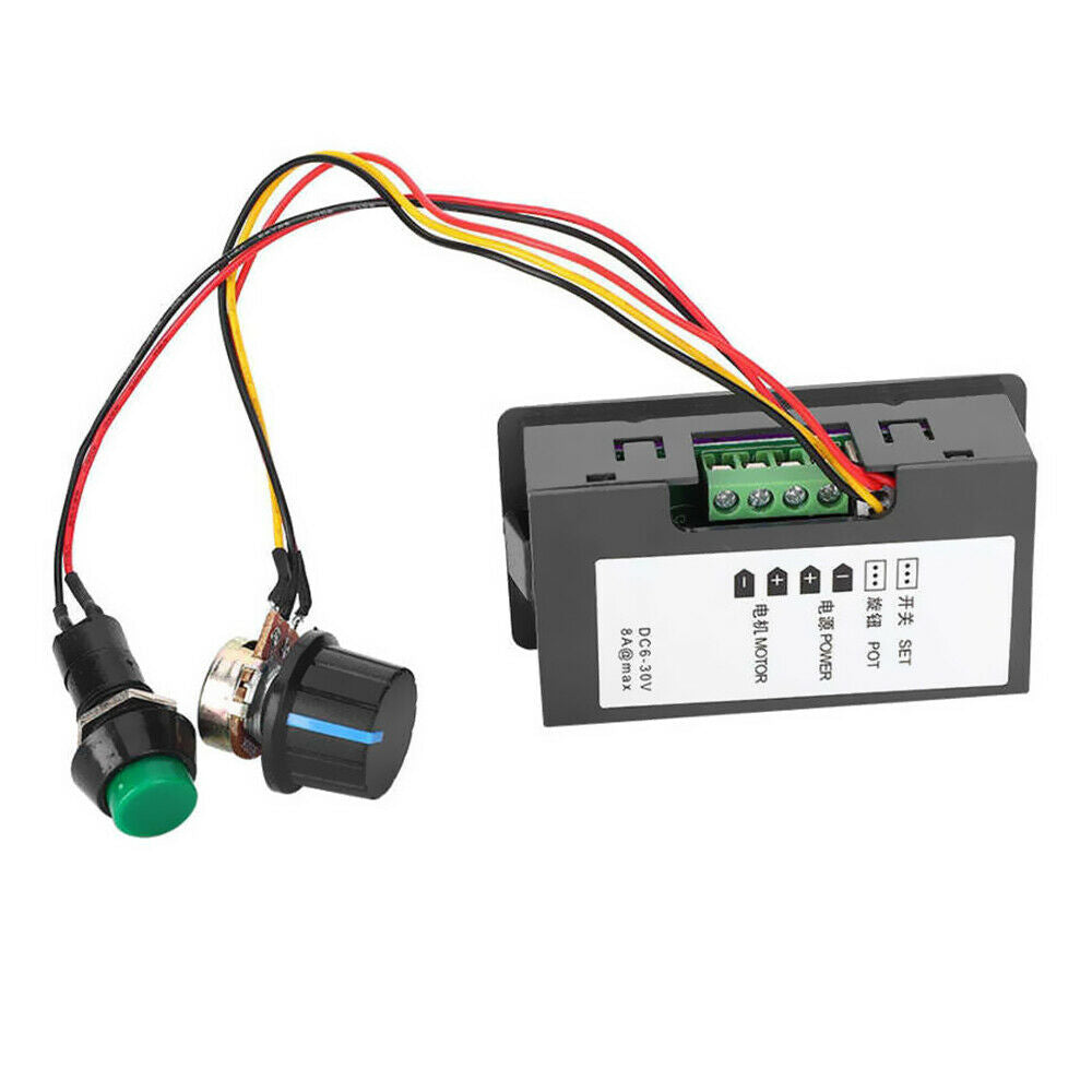 1Pcs 6V 12V 24V 5A PWM DC Motor Speed Controller CCM5D Digital Display LED