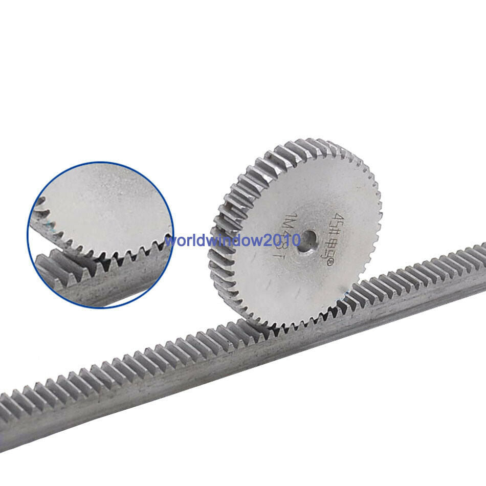 1Mod 17T Spur Gears #45 Steel Pinion Gear Tooth Diameter 19mm Thickness 10mm