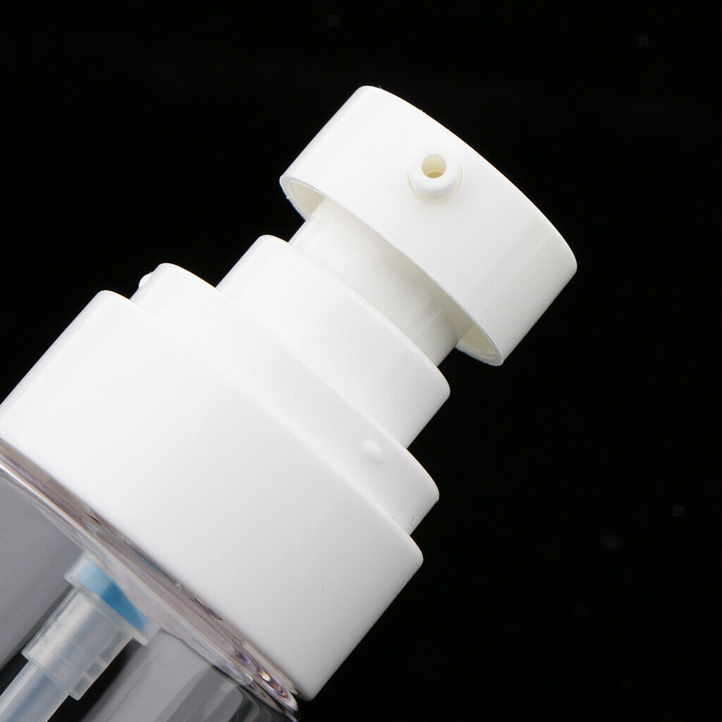 Plastic Refillable Empty Pump Bottles for Lotion Shampoo Travel Containers 60 ml