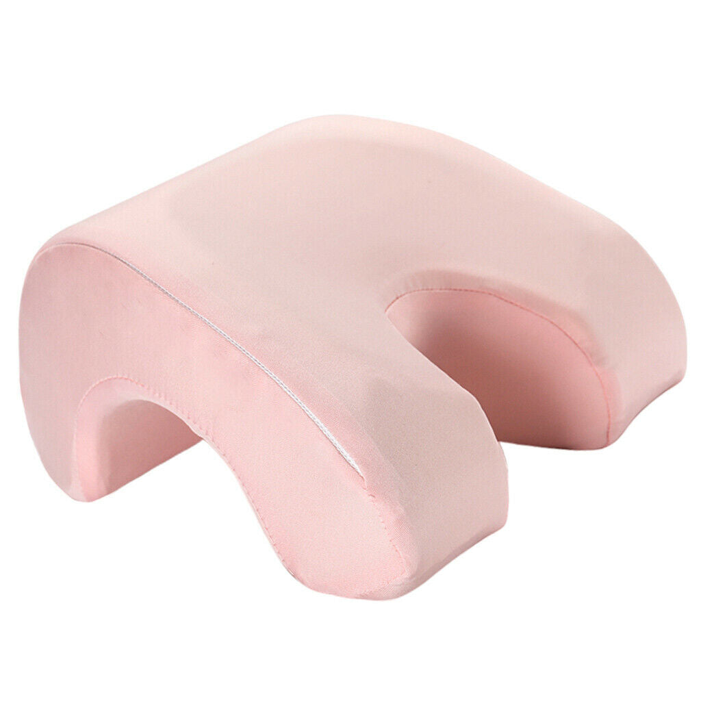 Office Nap Pillow Memory Foam Head Neck Pillow Travel Pillow Cushion Pink