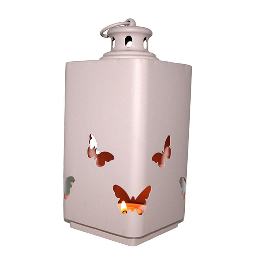 Modern Hollow Out Metal Candle Holder Home Decor Butterfly Candlestick