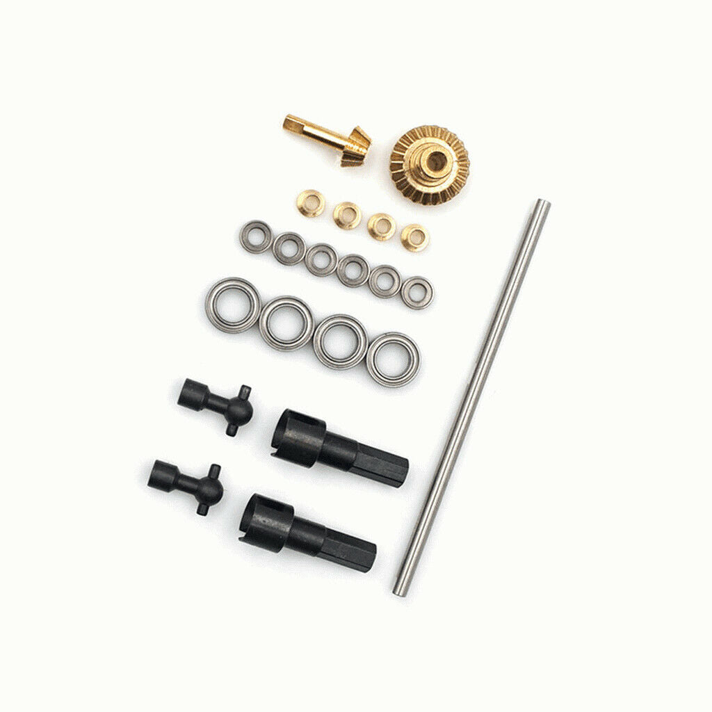 RC Metal Front Shaft W/ Accessories Set For 1/16 4WD  Truck Parts
