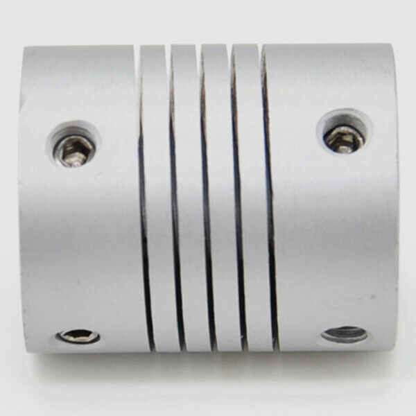 6mm to 8mm Shaft Coupling 25mm Length 18mm Diameter Stepper Motor Coupler AlumN6