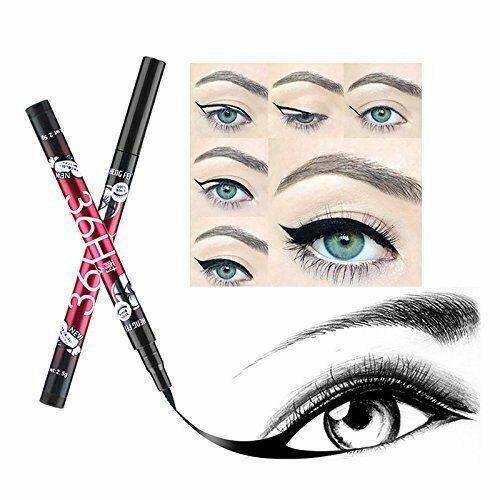 Women Black Liquid Eyeliner Pen Eye Liner Pencil Waterproof Makeup Cosmetic Tool