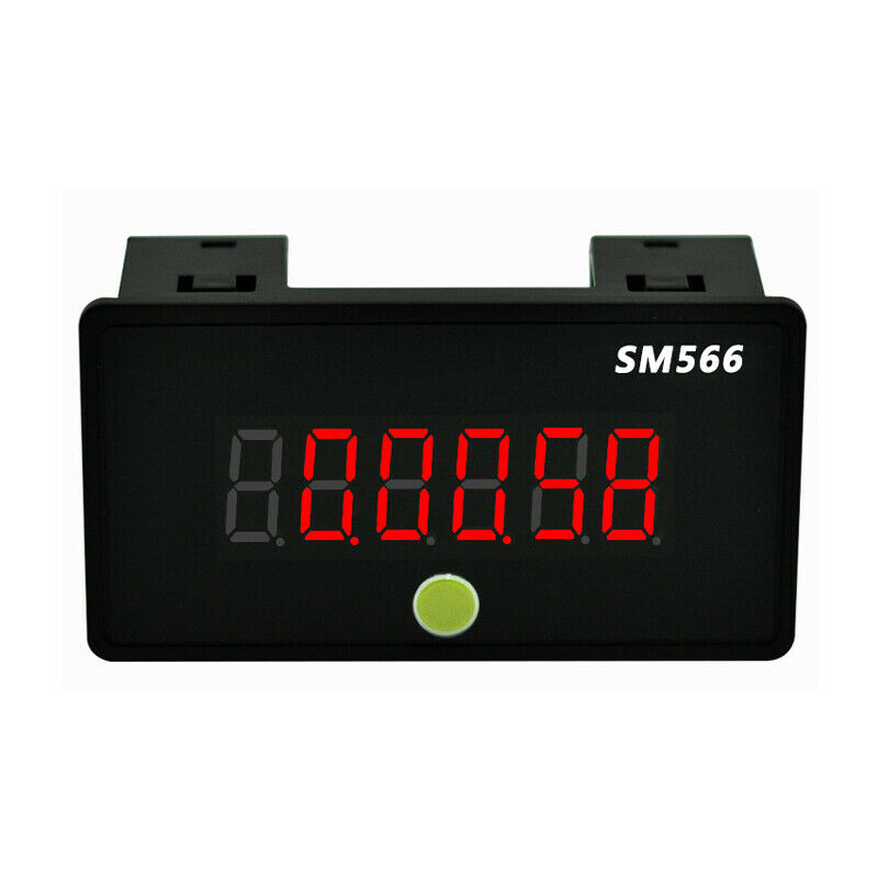 Ac100-240V Cyclic Timing Digital Led Display Panel Reset Button Timer 0-9999Hour
