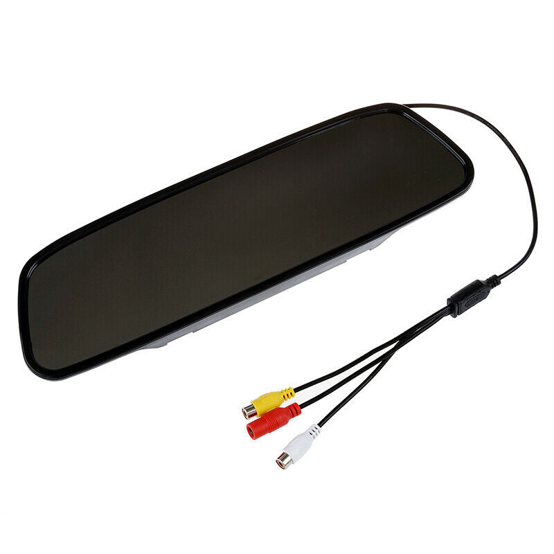5 Inch Digital Color TFT LCD Car Rearview Mirror Reverse Monitor for Camera DVH4