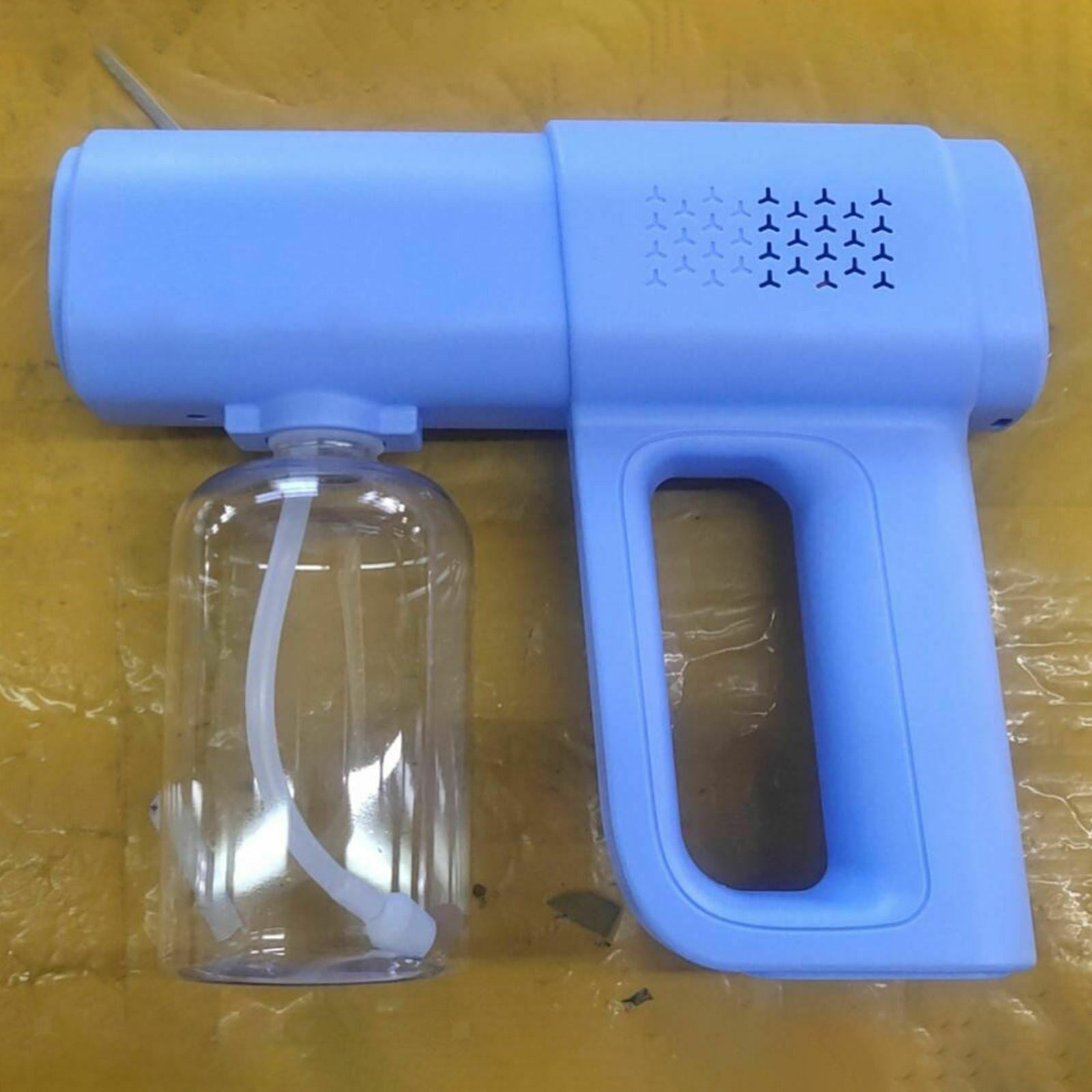 Portable, 380 Ml Fog Machine, Blue, Cordless, Electric Disinfection Sprayer