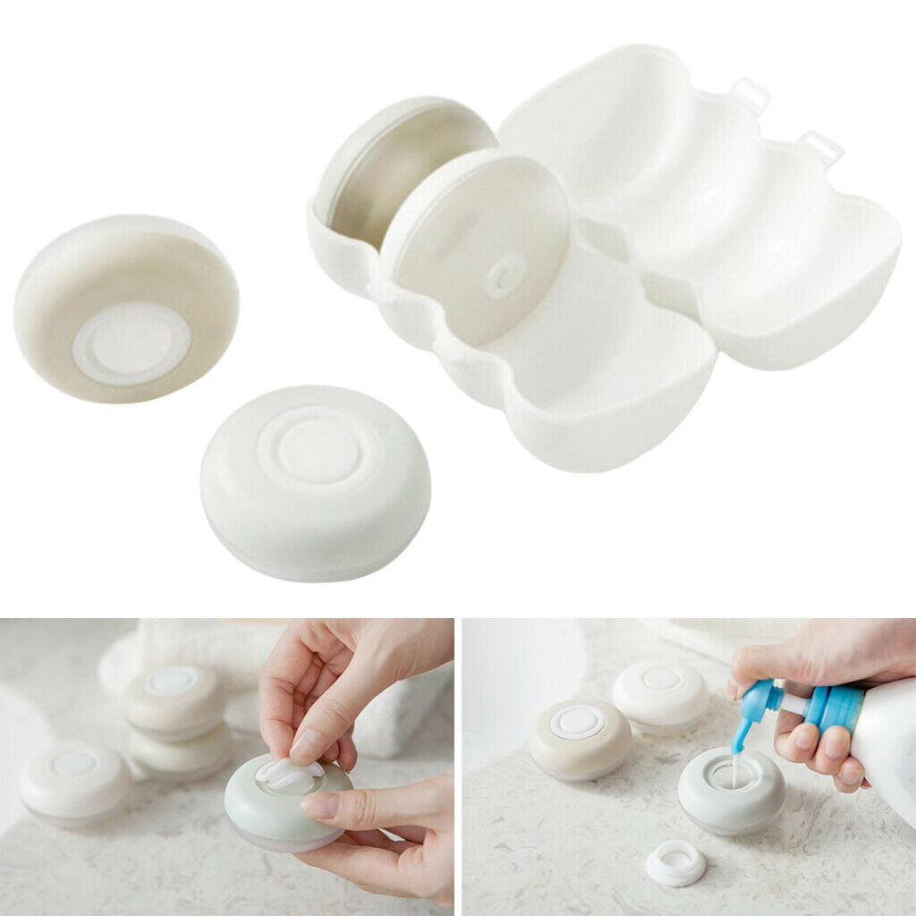 Mini Storage Bottle House Organizer Press Type Bathroom Travel Accessories