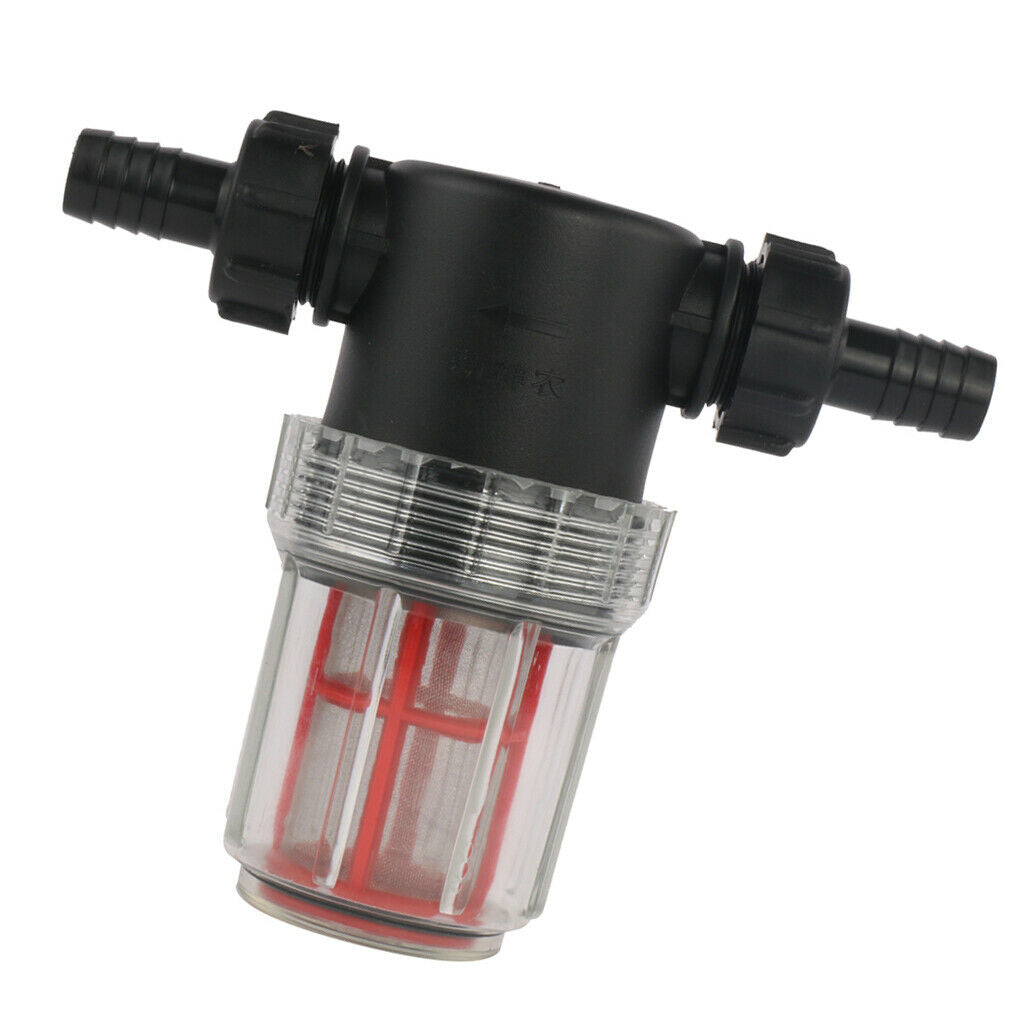 3/4 Inch 20mm Pressure Washer Universal Water Filter InLine Hose Inlet Quick