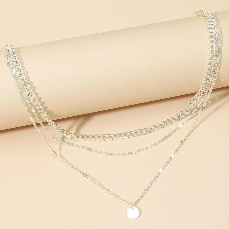 Fashion Jewelry Choker Multi-layer Pendant Necklace Female Collar Neck Ch.l8