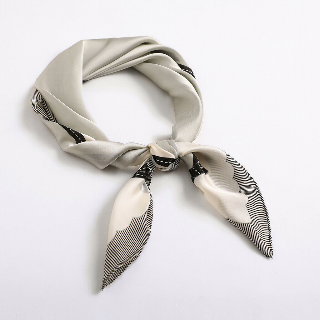 Women's Handkerchief Women's Scarves Clothing Accessories Light Gray