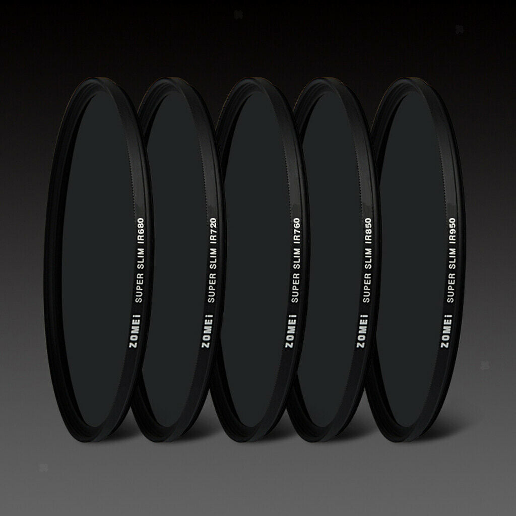 Professional 62mm IR850 Camera Lens Infrared Filters