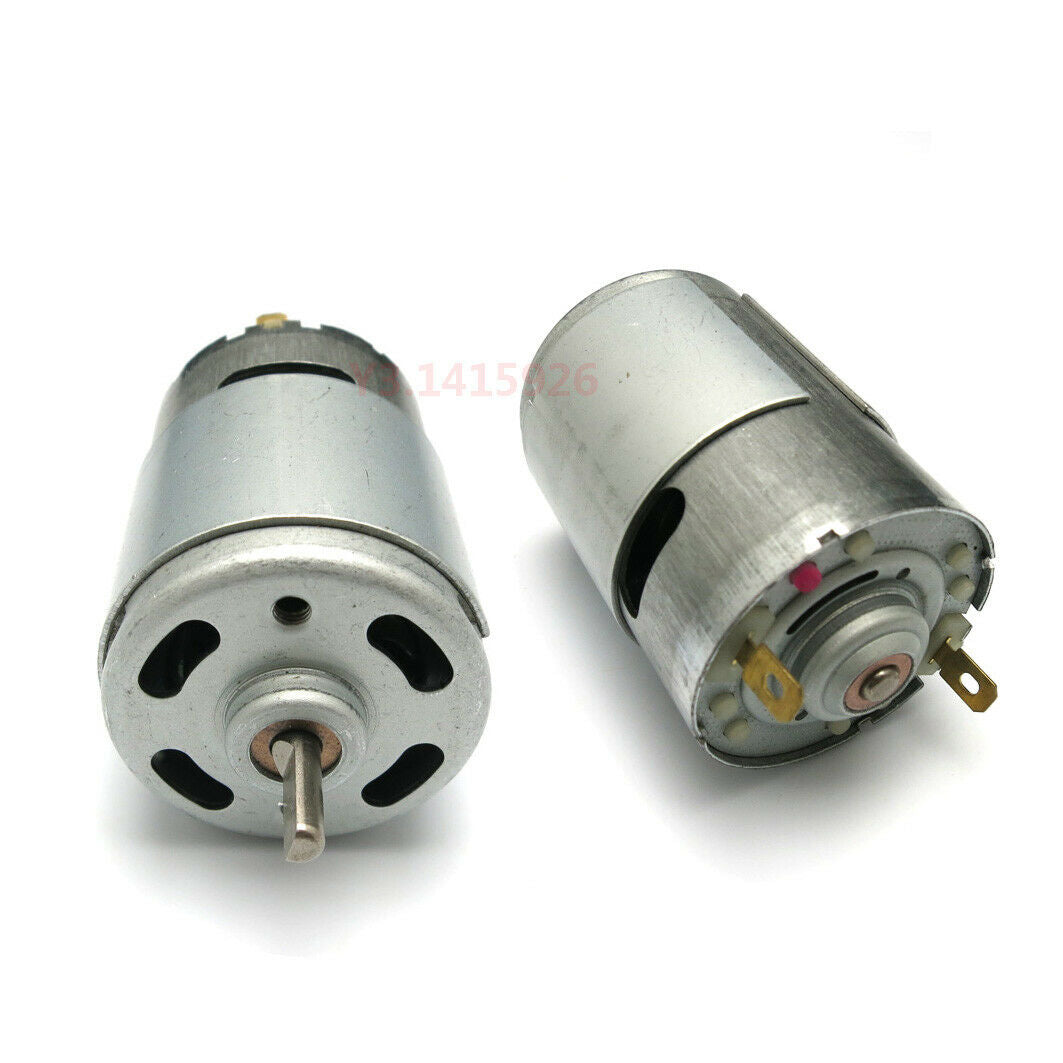 DC 12V 4500RPM 775 Motor Oblate D-Style Axle  Mini Generator High Torque Motor