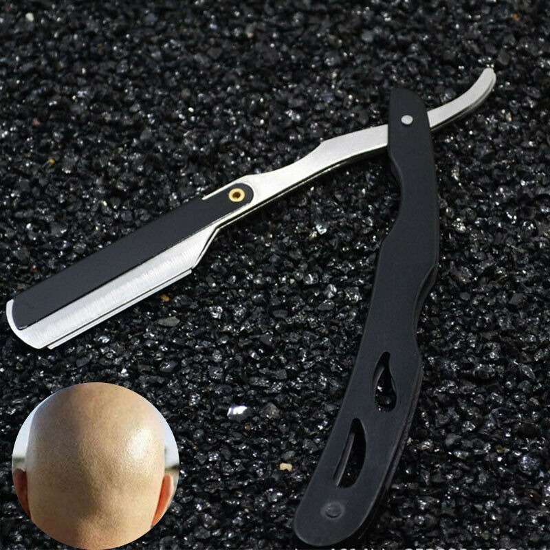 Barber Edge Razor Stainless Steel Manual Straight Razor Folding Shaving K.l8