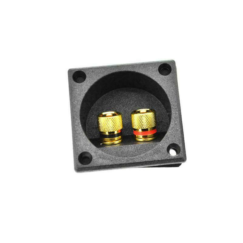 2 Way Speaker Box Terminal Binding Post Cup DIY Home Car Stereo Screw Cup