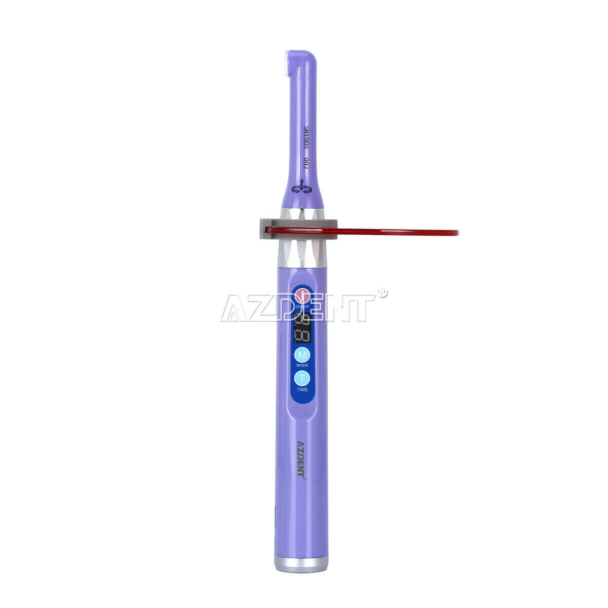 3 X Dental Cordless iLed Curing Light Lamp 1 Second Cure 5W LED 2300mW/c㎡ Purple